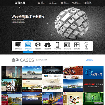 【Wlcms专业开发】网络公司网站模板_网络公司模板html万狼科技